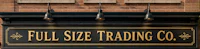 Full Size Tradining Co. Storefront Header