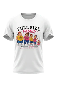 Full Size Cartoon Family T-shirt